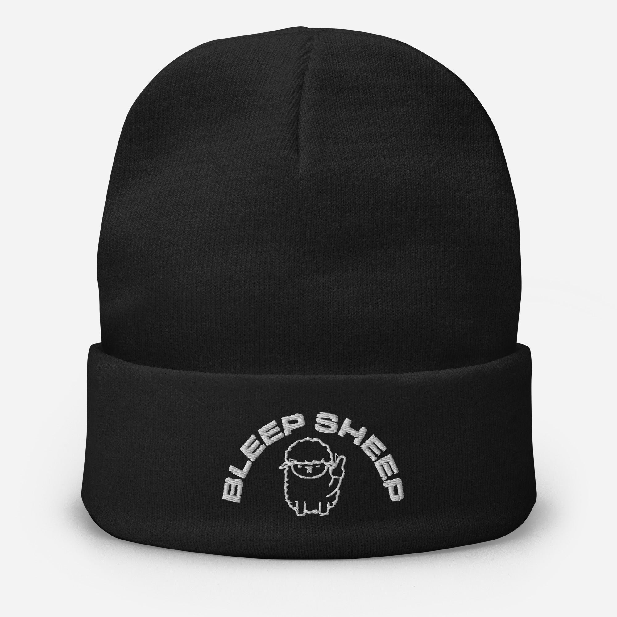 Bleep Sheep - Embroidered Beanie