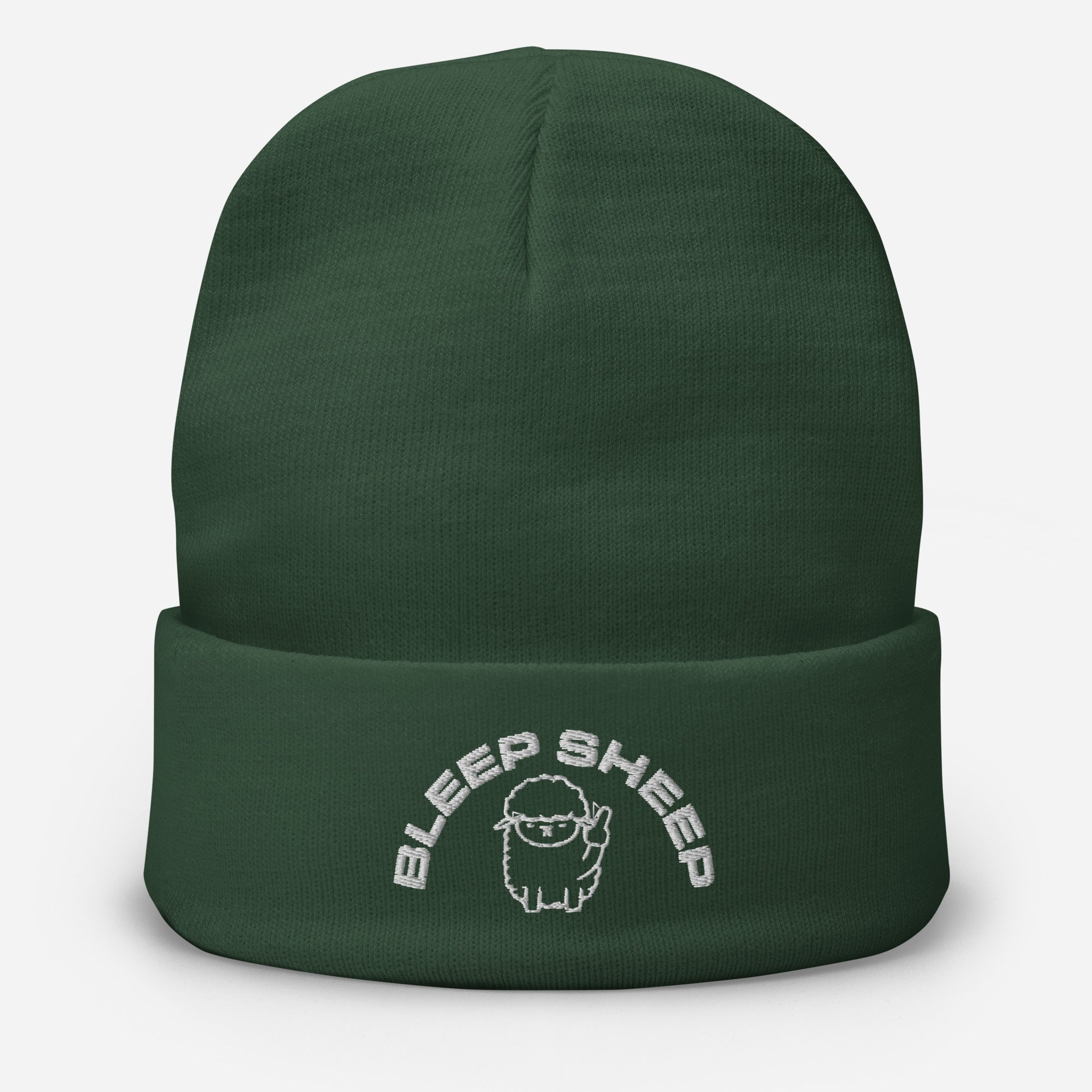 Bleep Sheep - Embroidered Beanie