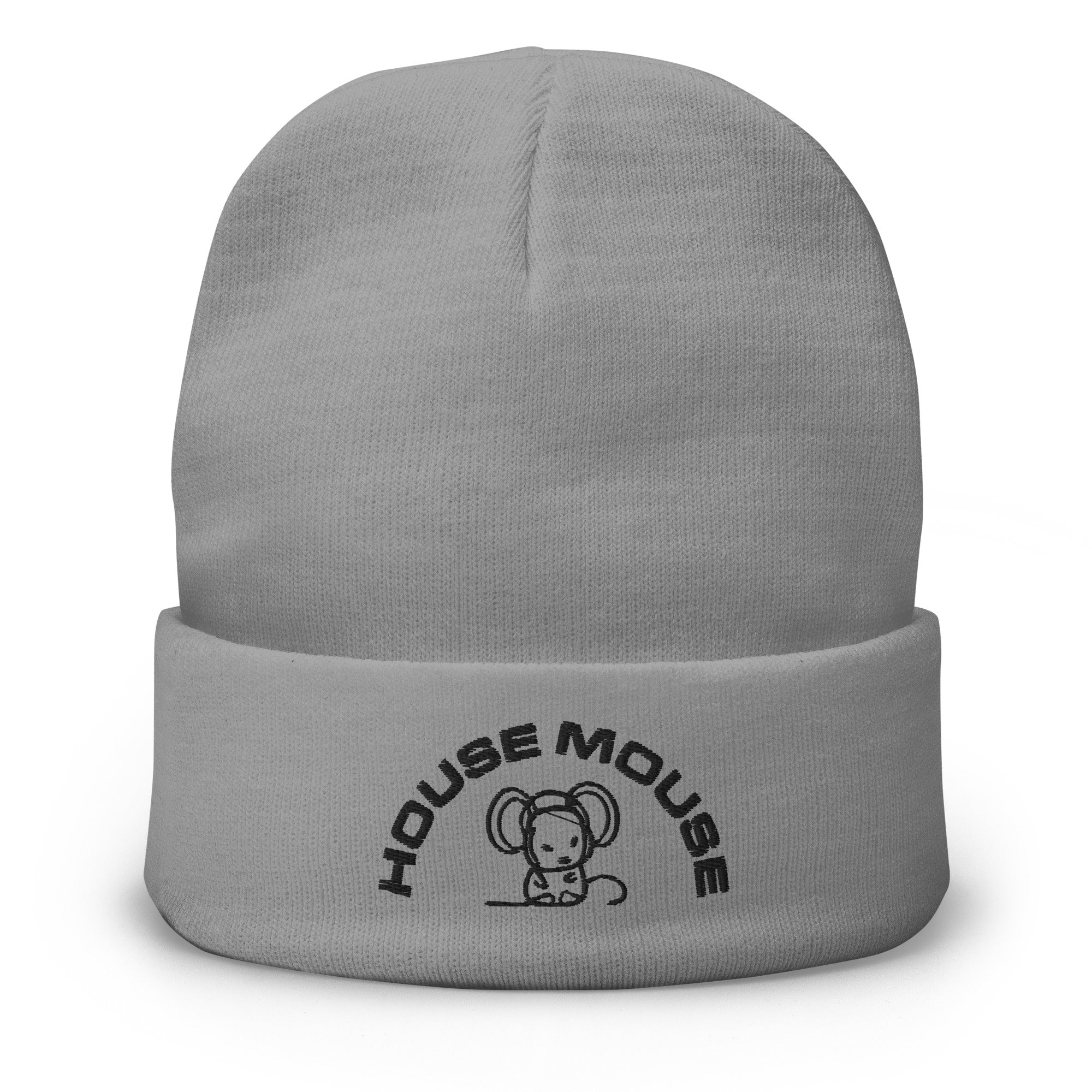 House Mouse - Embroidered Beanie