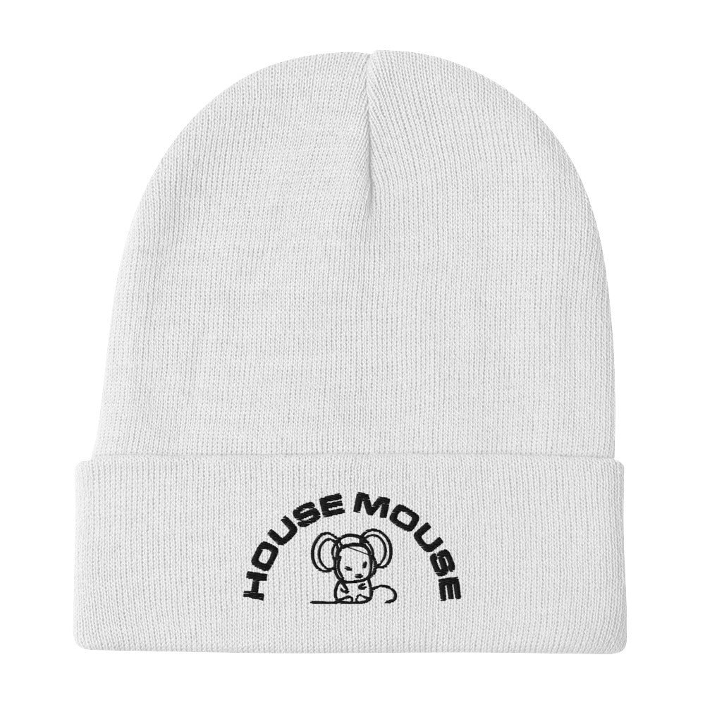 House Mouse - Embroidered Beanie