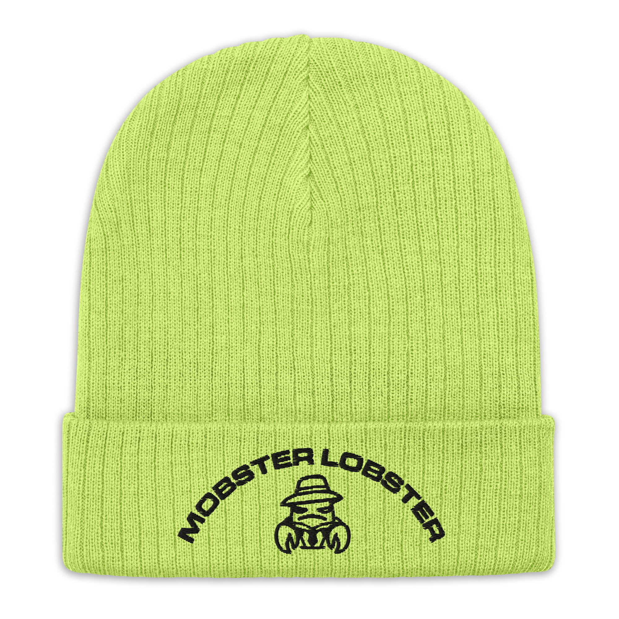 Mobster Lobster - Ribbed knit beanie