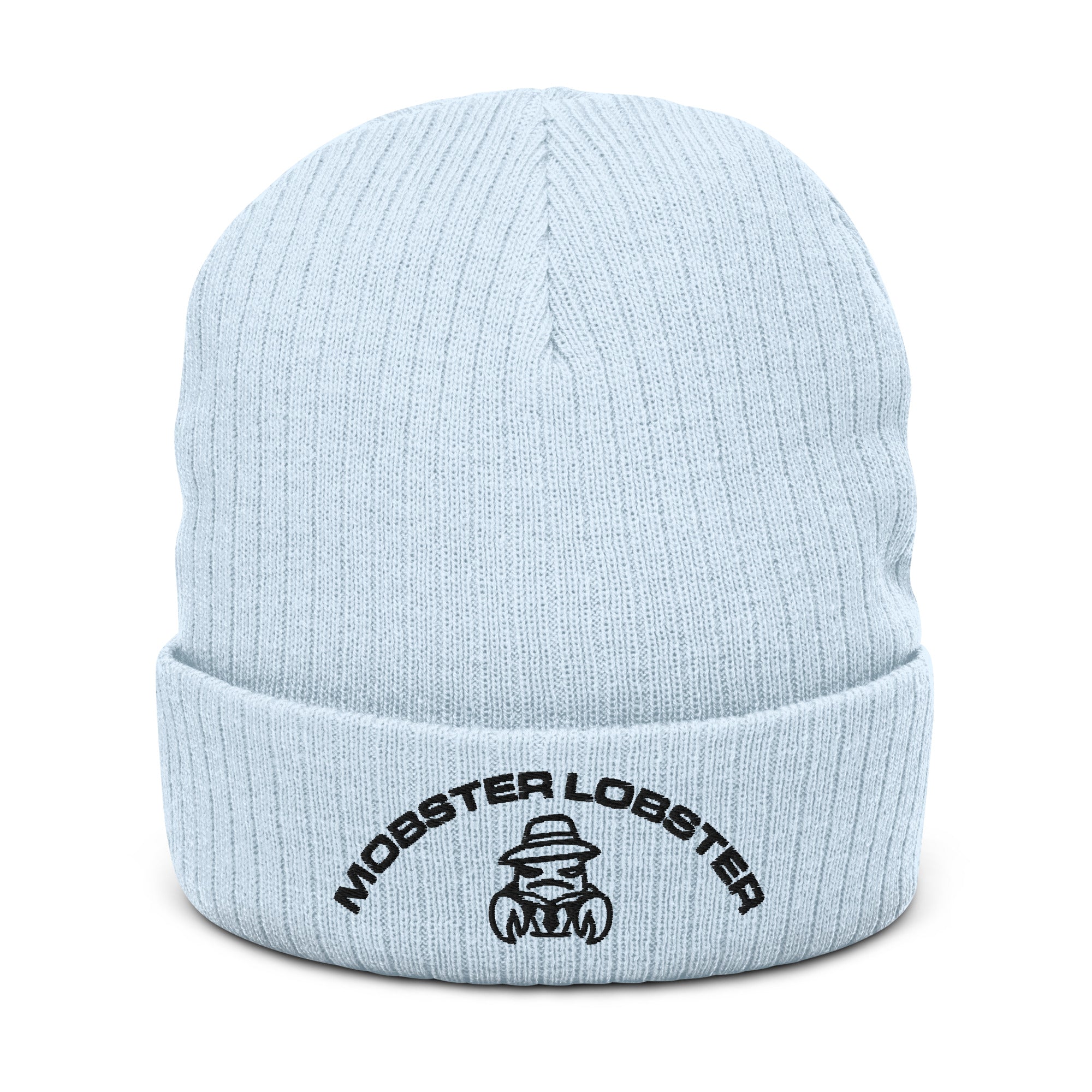 Mobster Lobster - Ribbed knit beanie