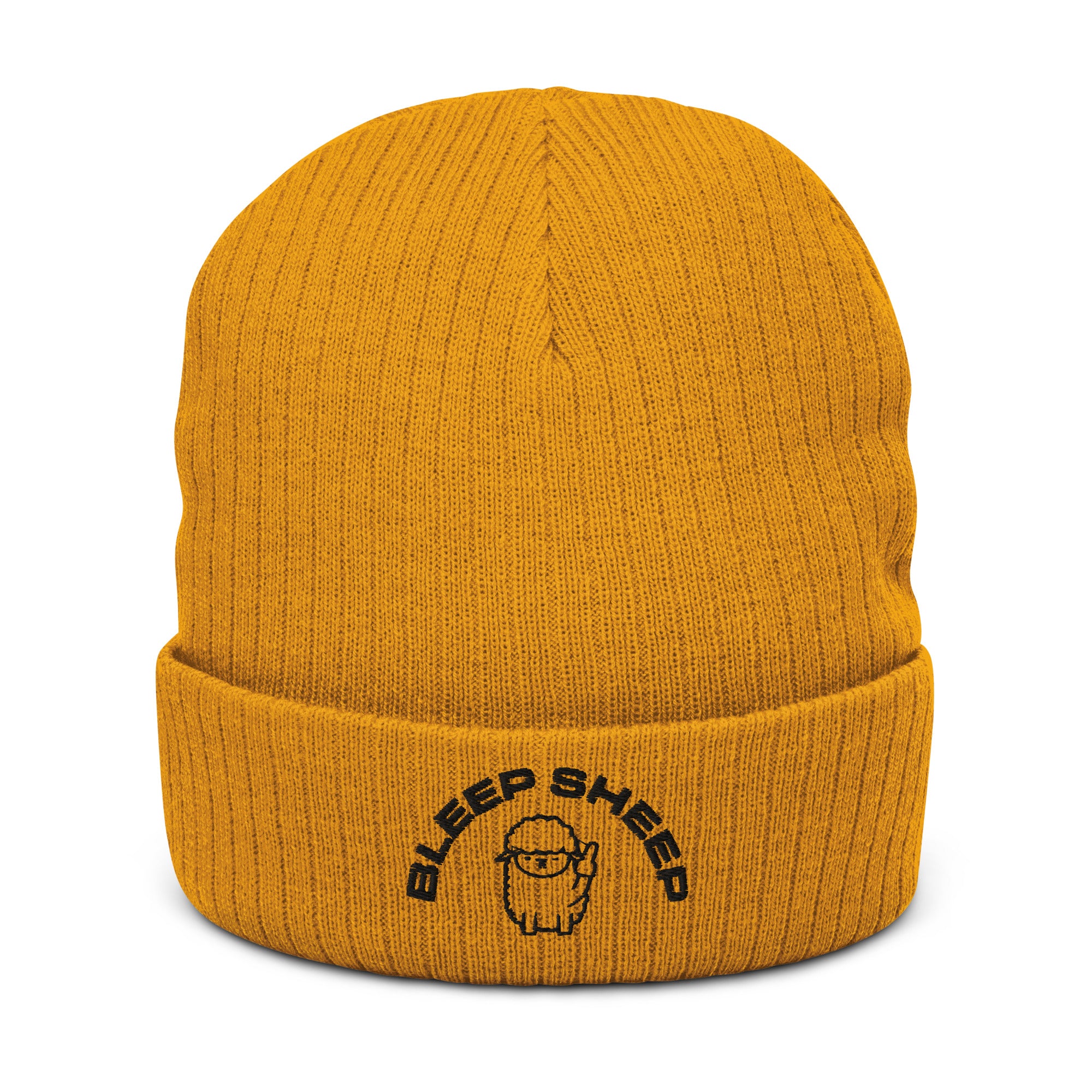 Bleep Sheep - Ribbed knit beanie