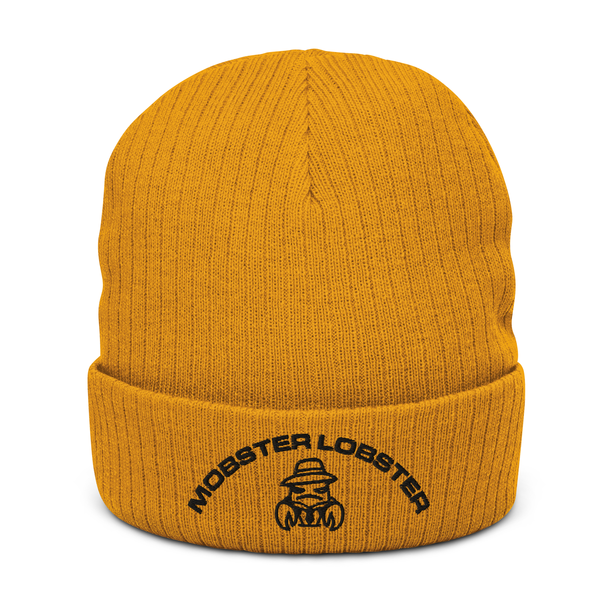 Mobster Lobster - Ribbed knit beanie