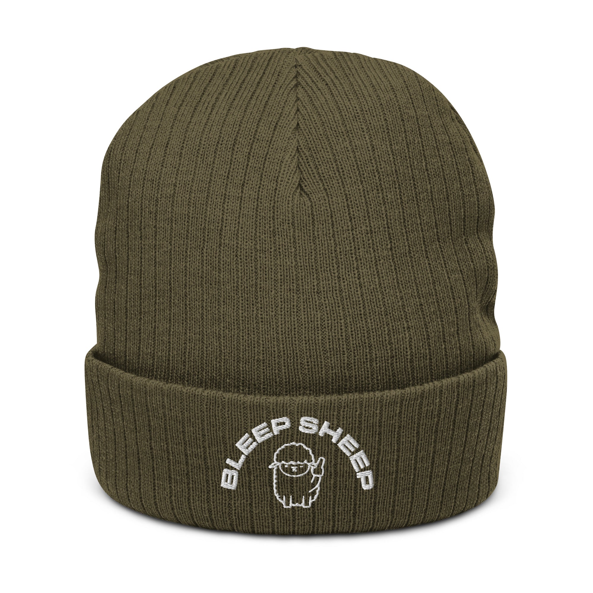 Bleep Sheep - Ribbed knit beanie