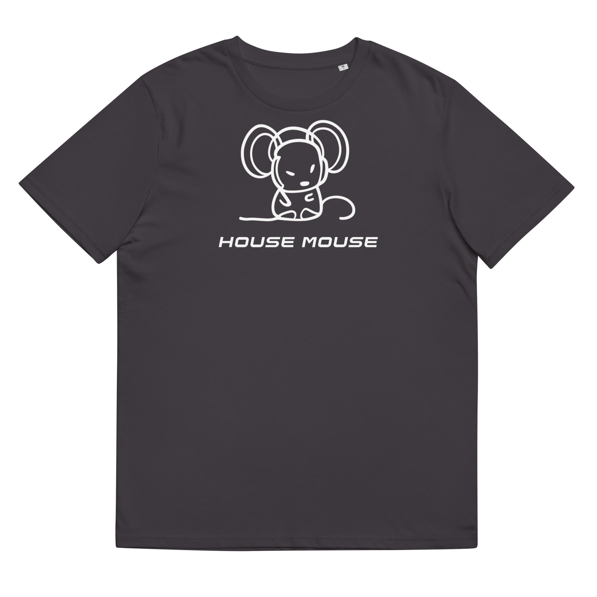 House Mouse - Unisex organic cotton t-shirt (White Mouse)