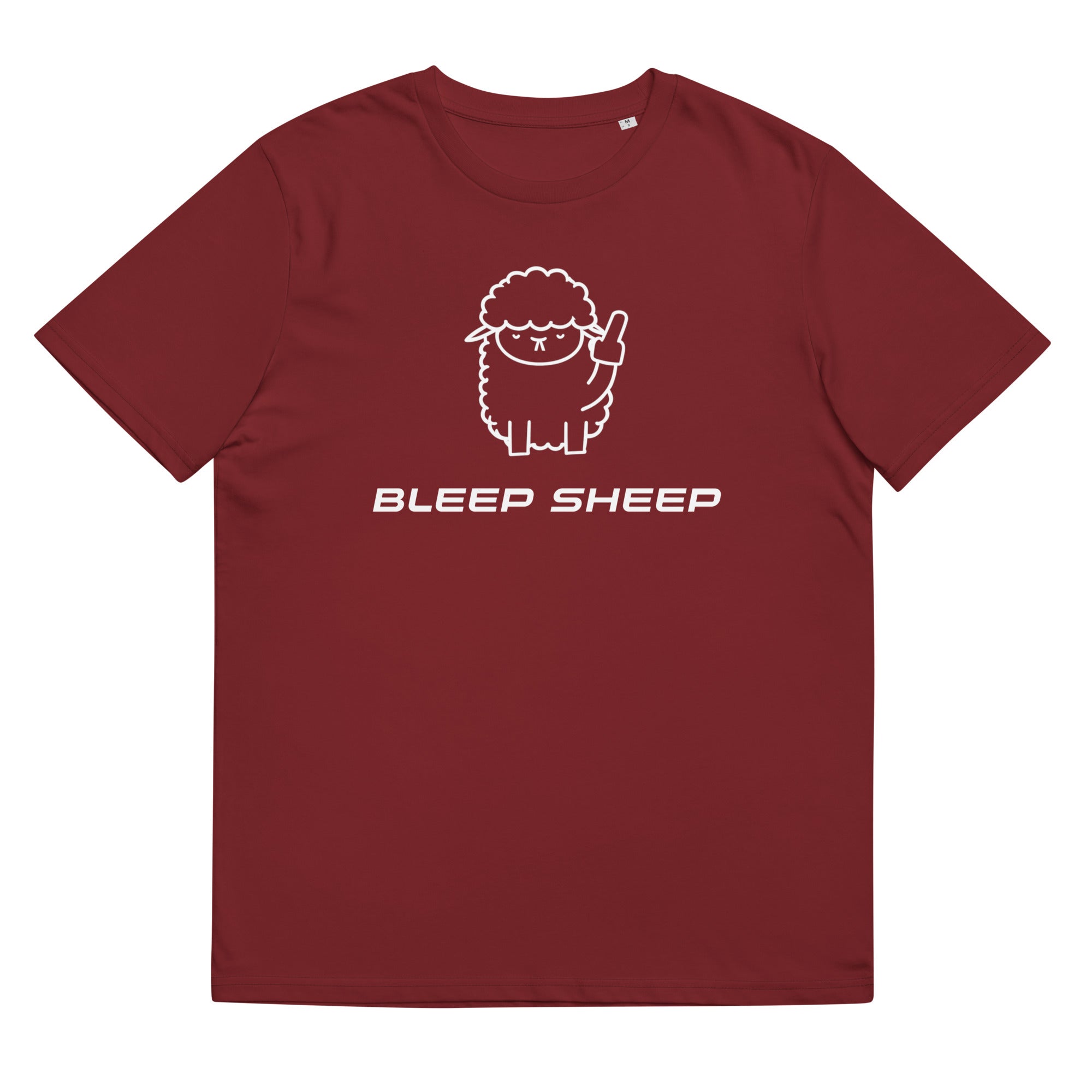 Bleep Sheep - Unisex organic cotton t-shirt