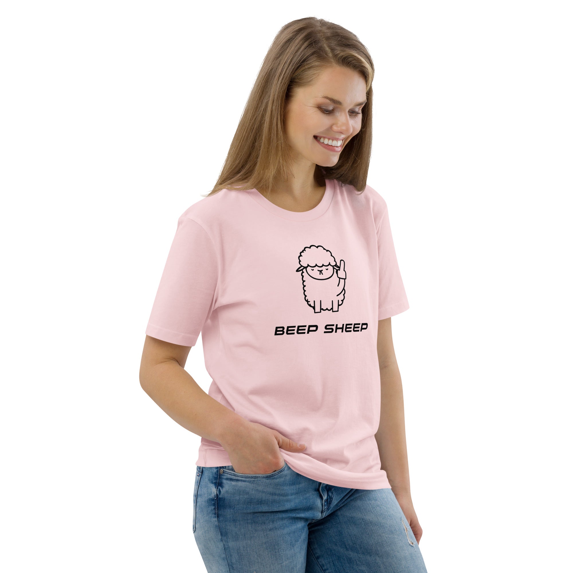 Bleep Sheep - Unisex organic cotton t-shirt