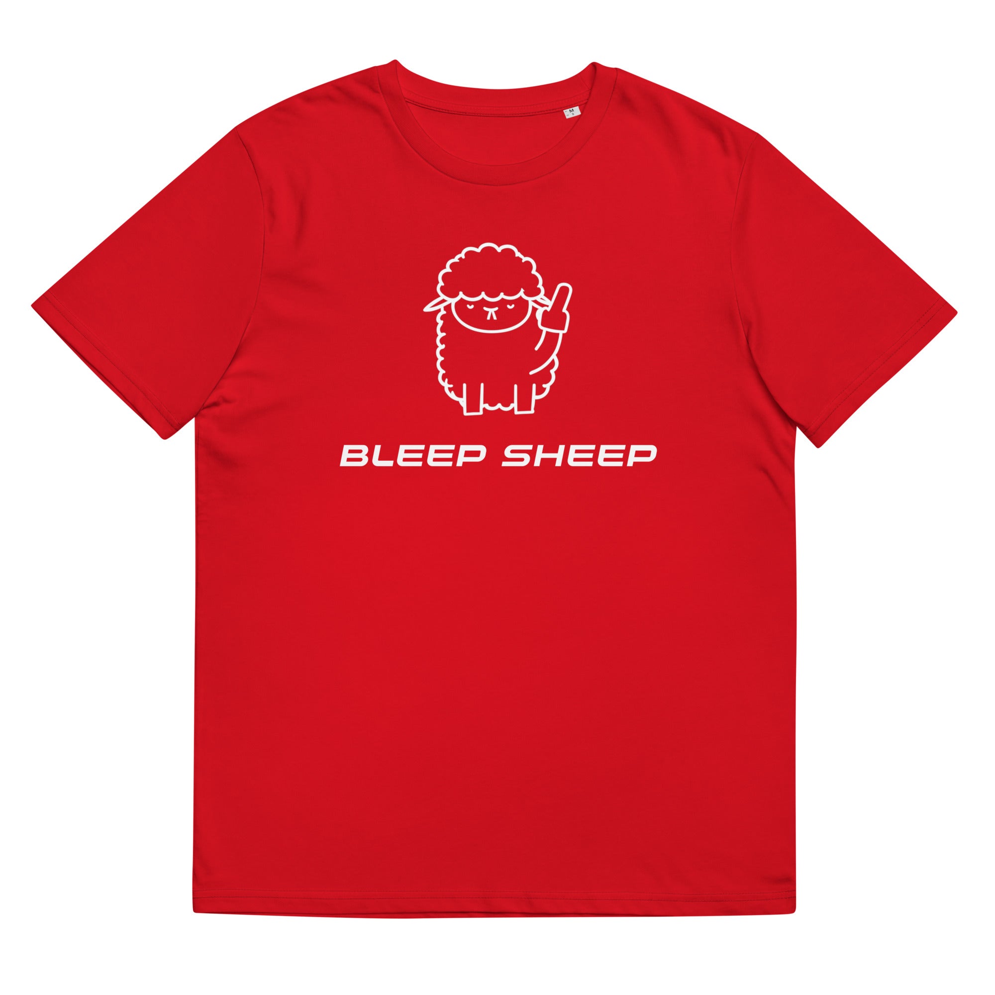 Bleep Sheep - Unisex organic cotton t-shirt