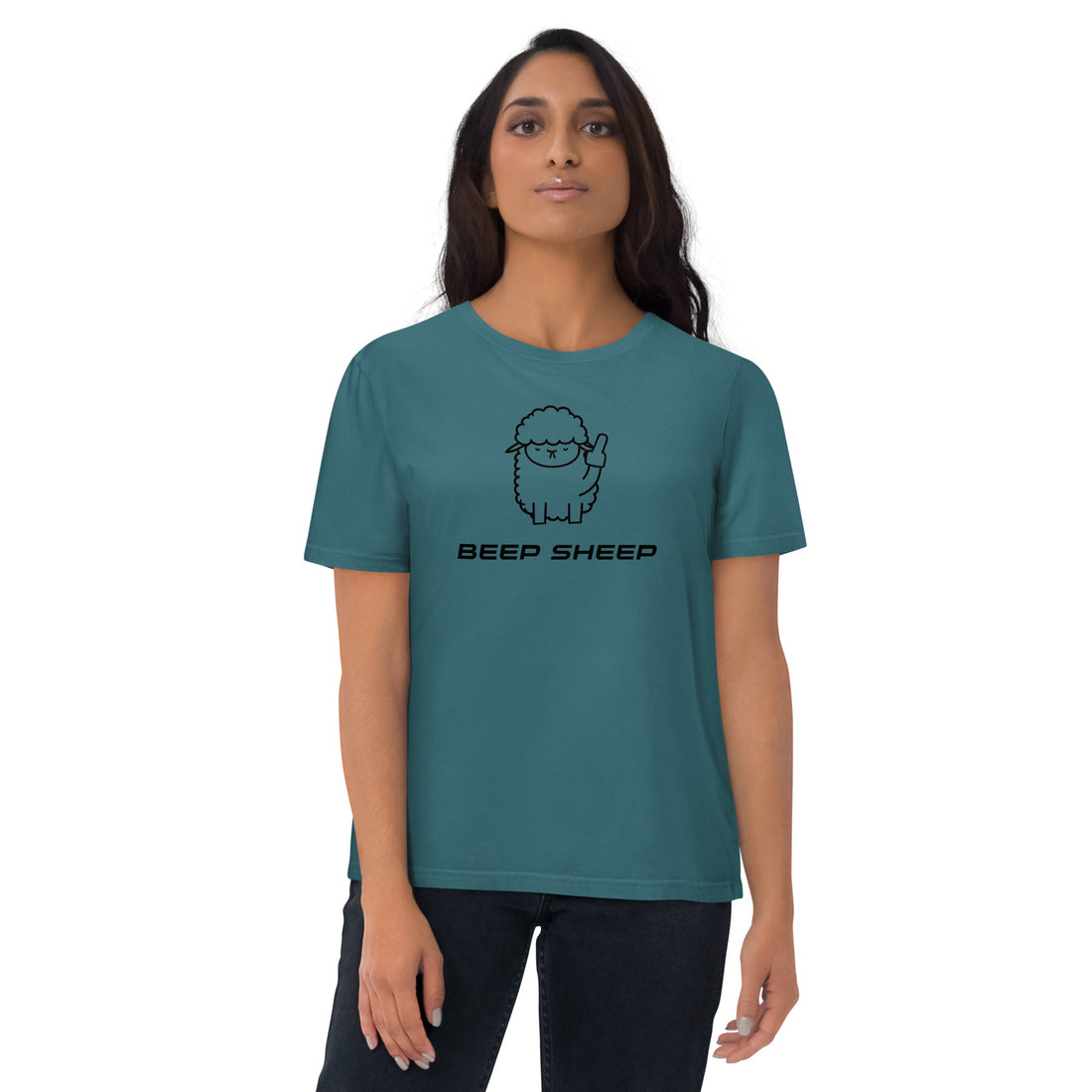 Bleep Sheep - Unisex organic cotton t-shirt