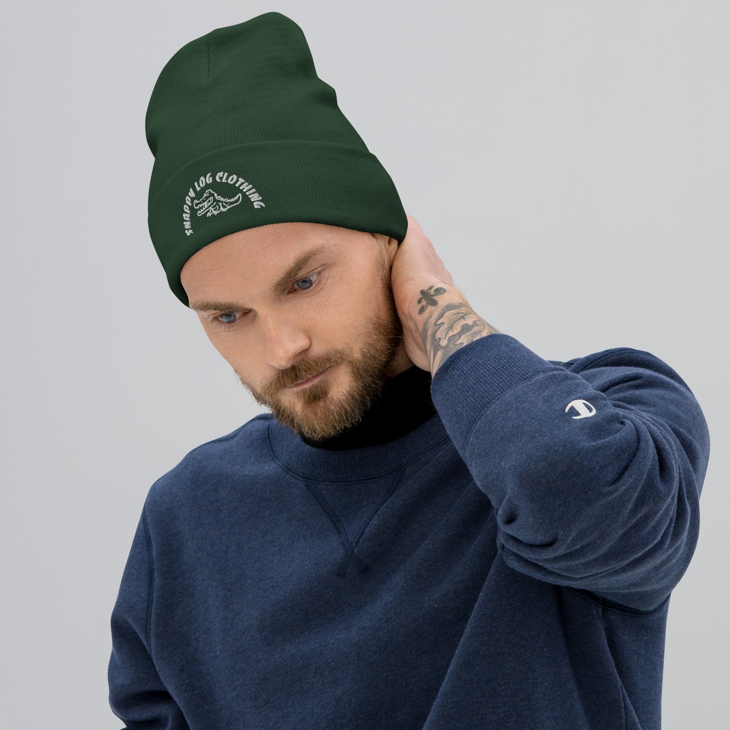Snappy - Embroidered Beanie