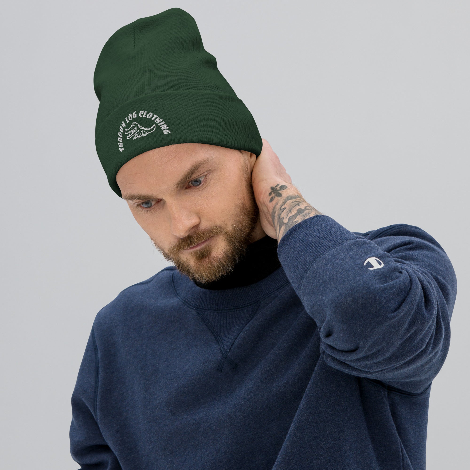 Snappy - Embroidered Beanie