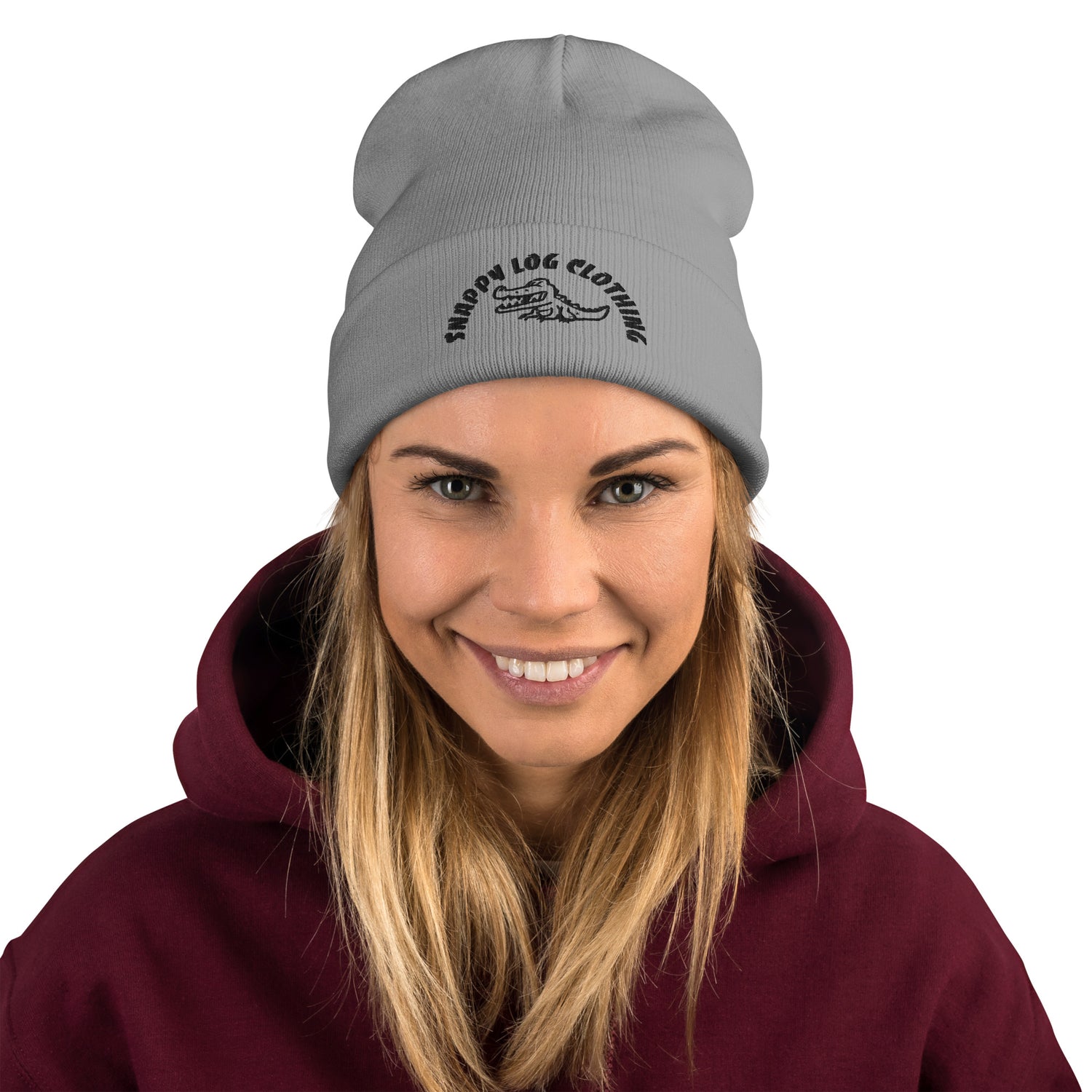 Snappy - Embroidered Beanie