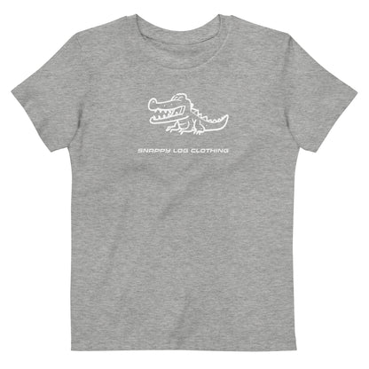 Snappy - Kids Organic cotton t-shirt (White Snappy)