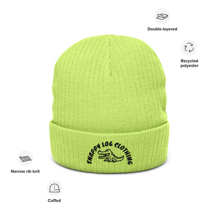 Snappy - Ribbed knit beanie