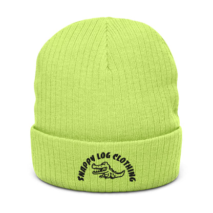 Snappy - Ribbed knit beanie