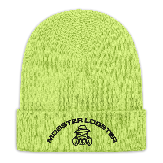 Mobster Lobster - Ribbed knit beanie