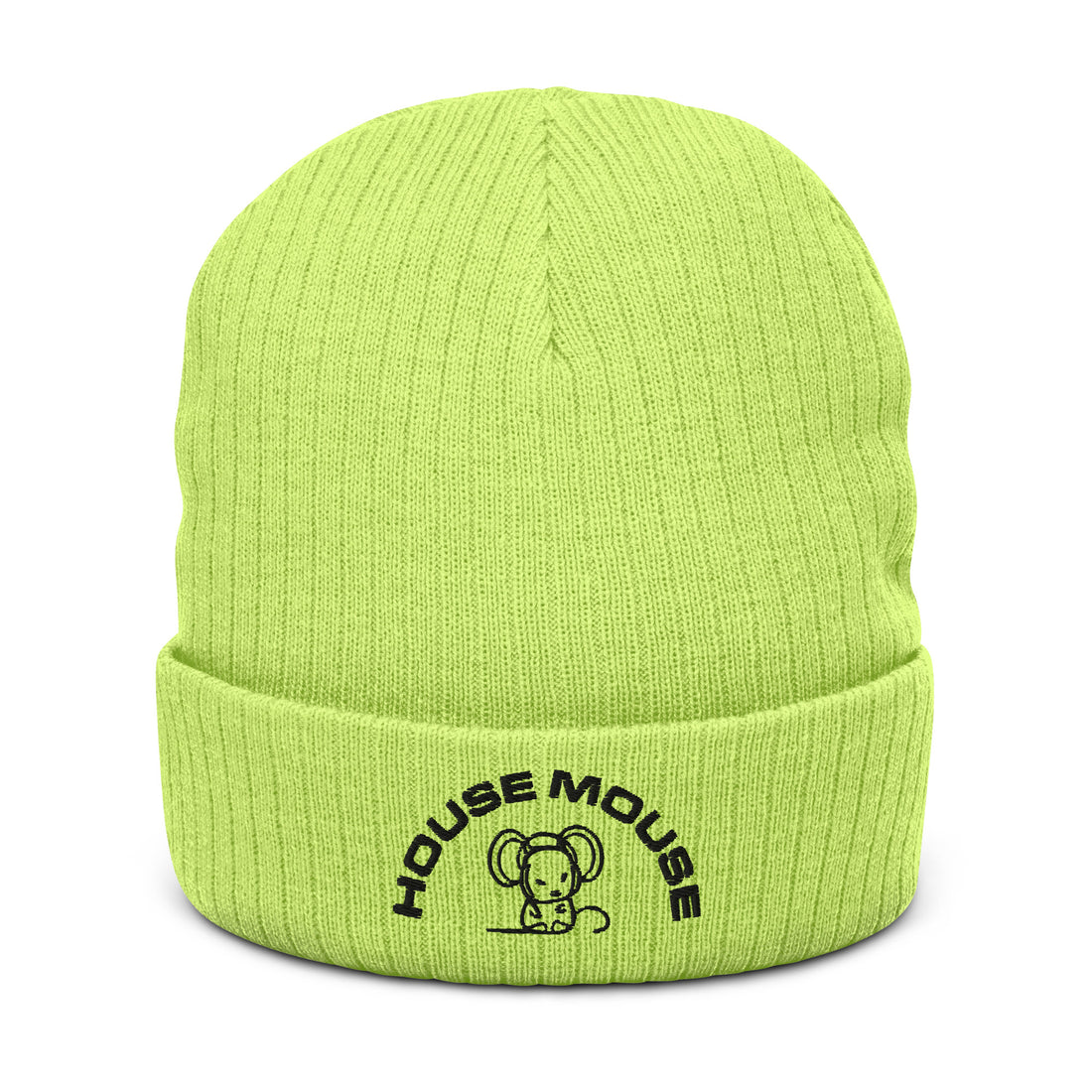House Mouse - Ribbed knit beanie
