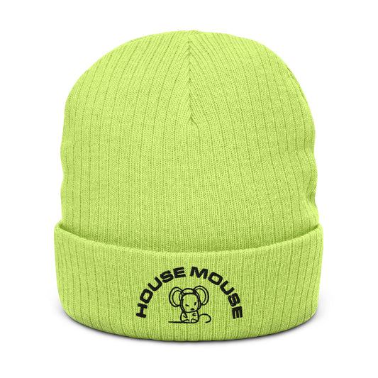 House Mouse - Ribbed knit beanie