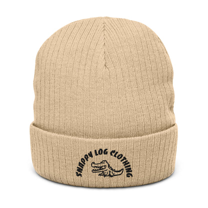 Snappy - Ribbed knit beanie