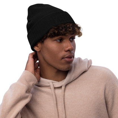 Snappy - Ribbed knit beanie