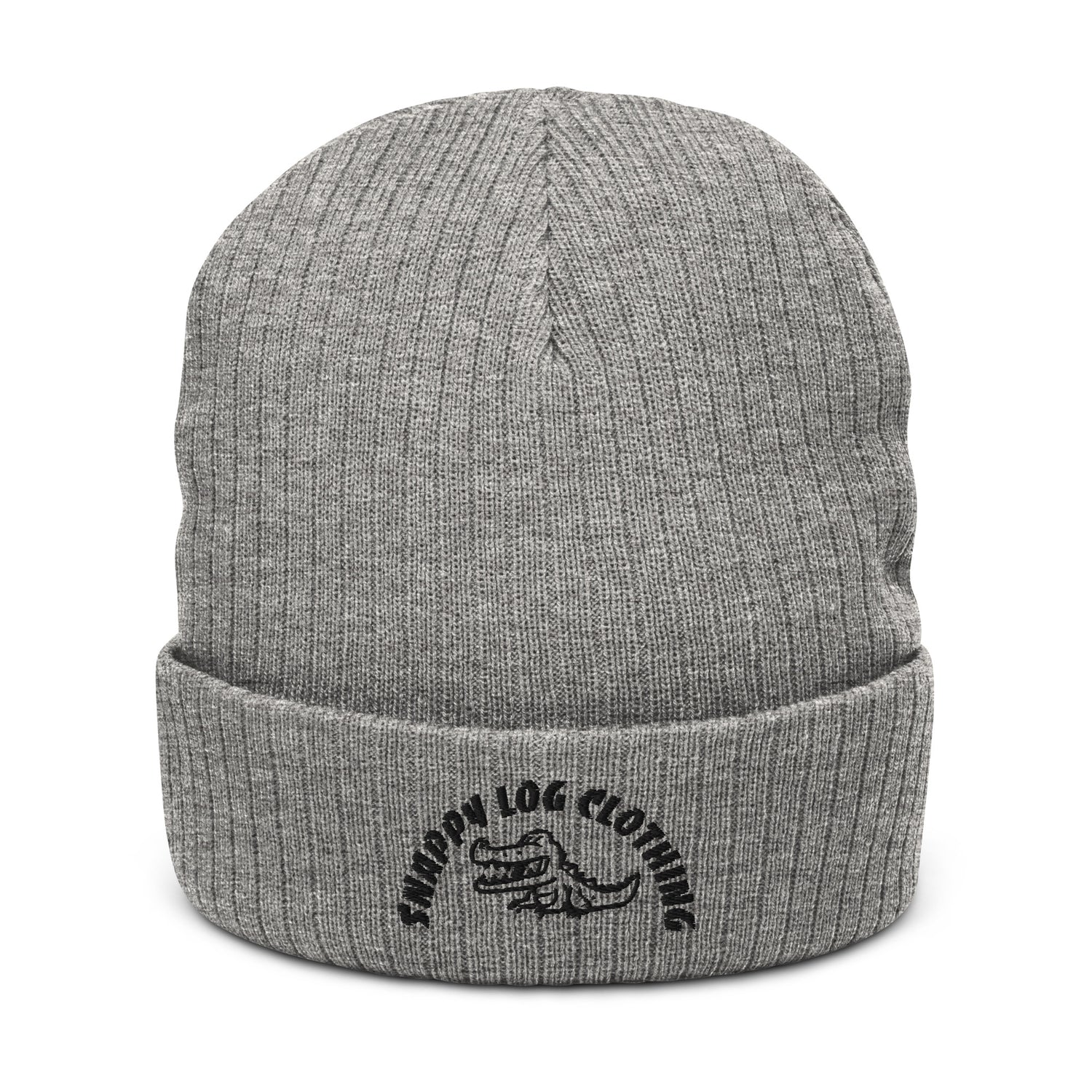 Snappy - Ribbed knit beanie