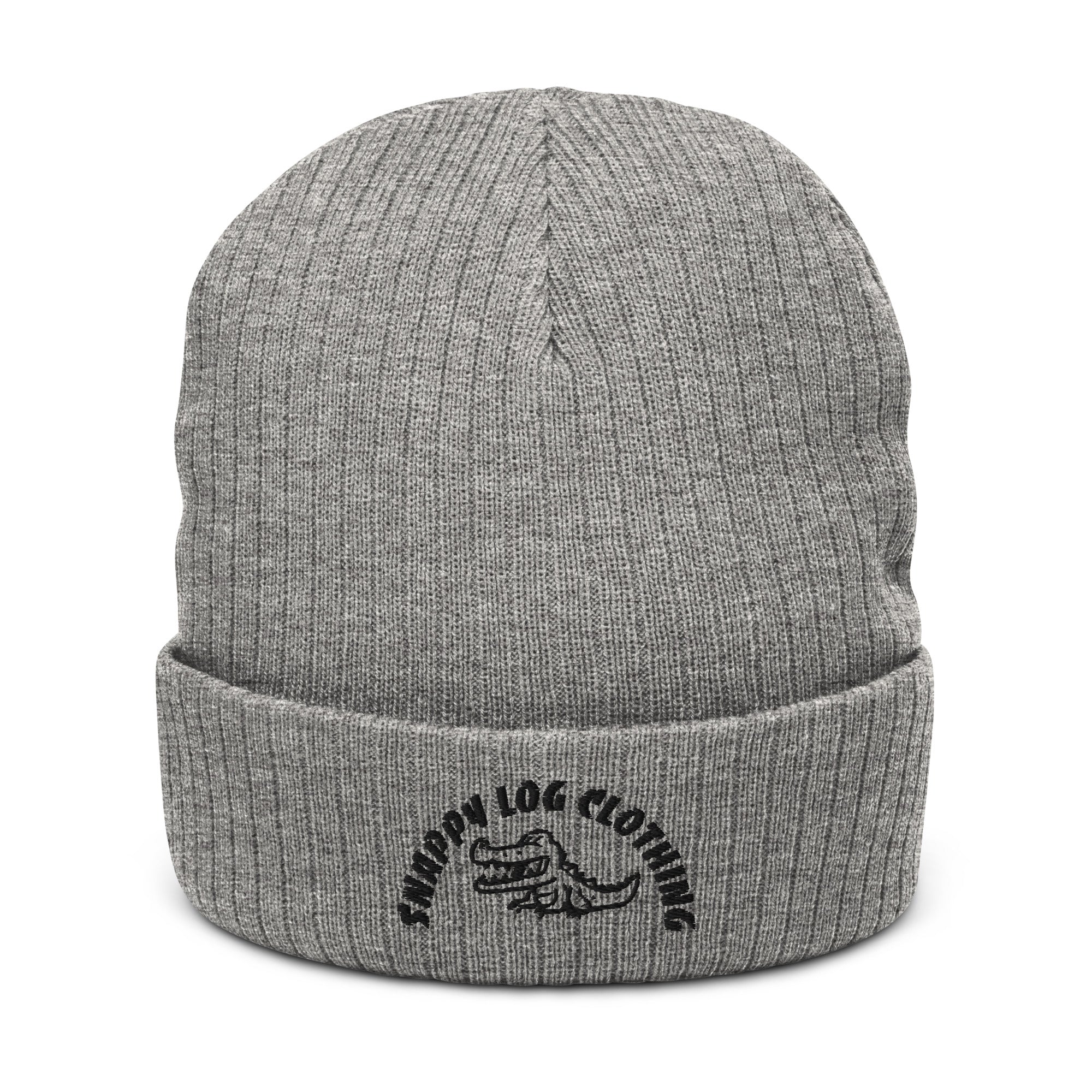 Snappy - Ribbed knit beanie
