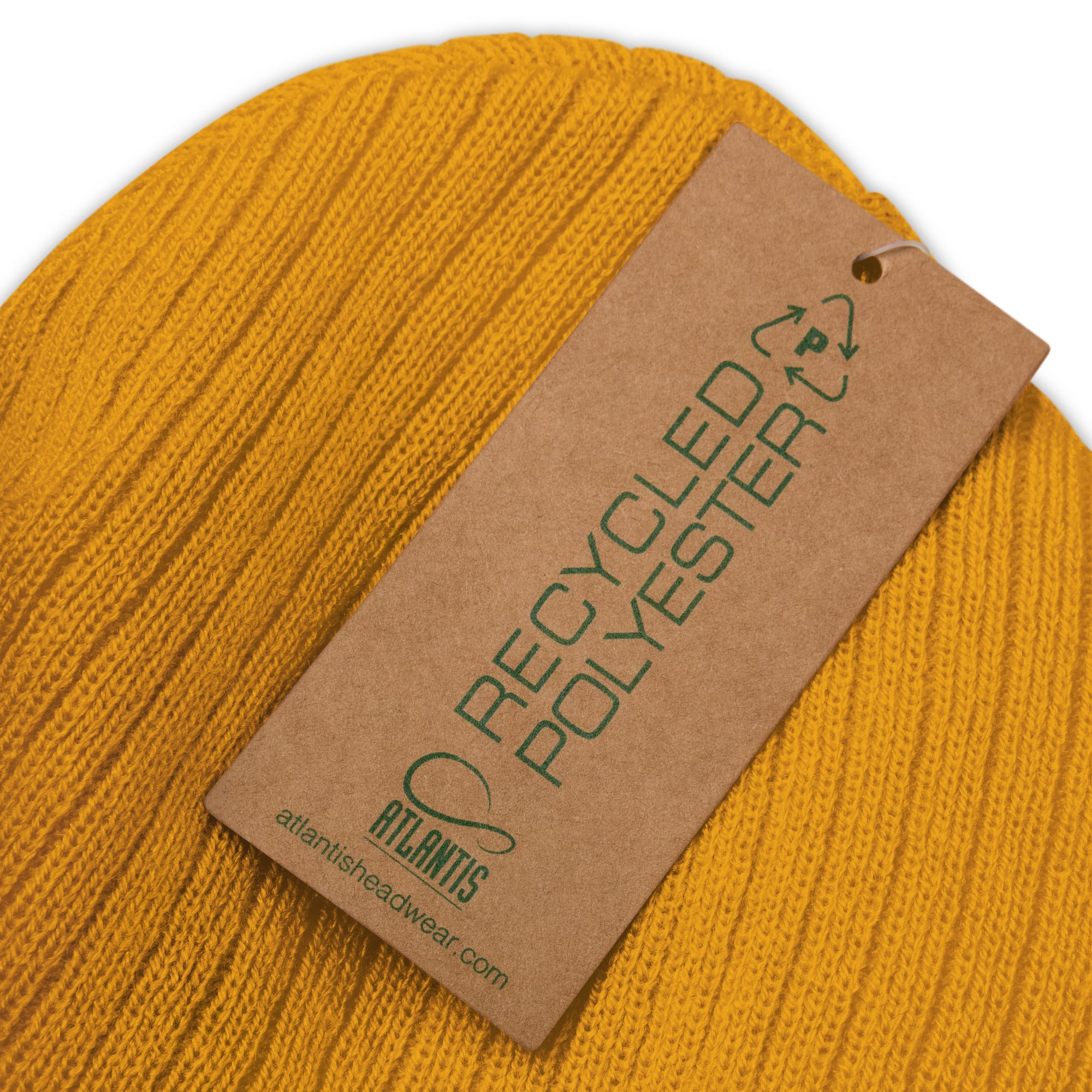 Snappy - Ribbed knit beanie