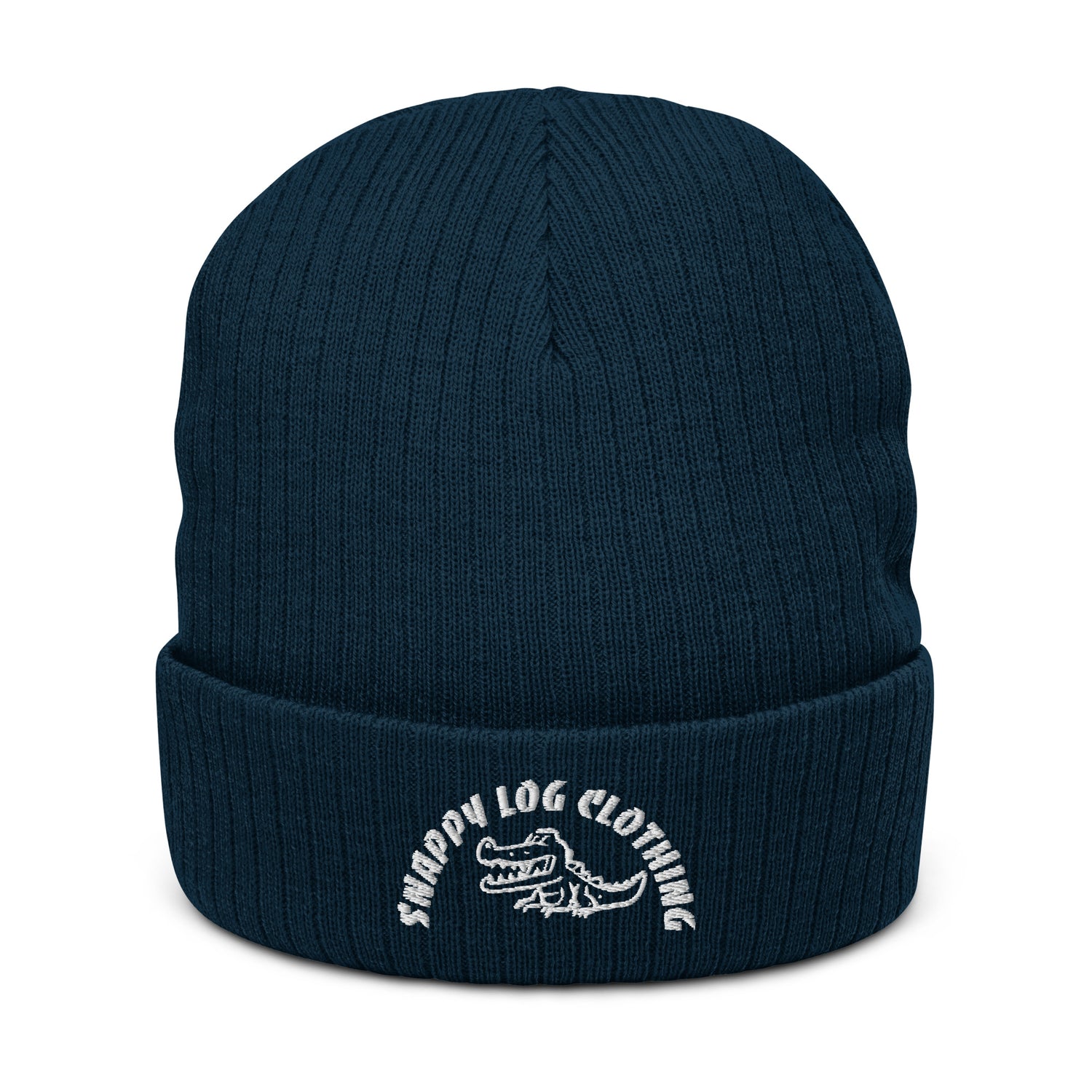 Snappy - Ribbed knit beanie