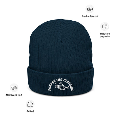 Snappy - Ribbed knit beanie