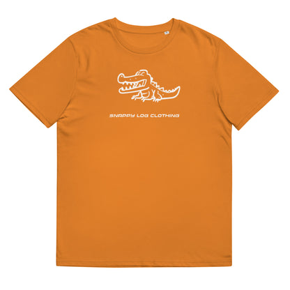 Snappy - Unisex organic cotton t-shirt (White Snappy)