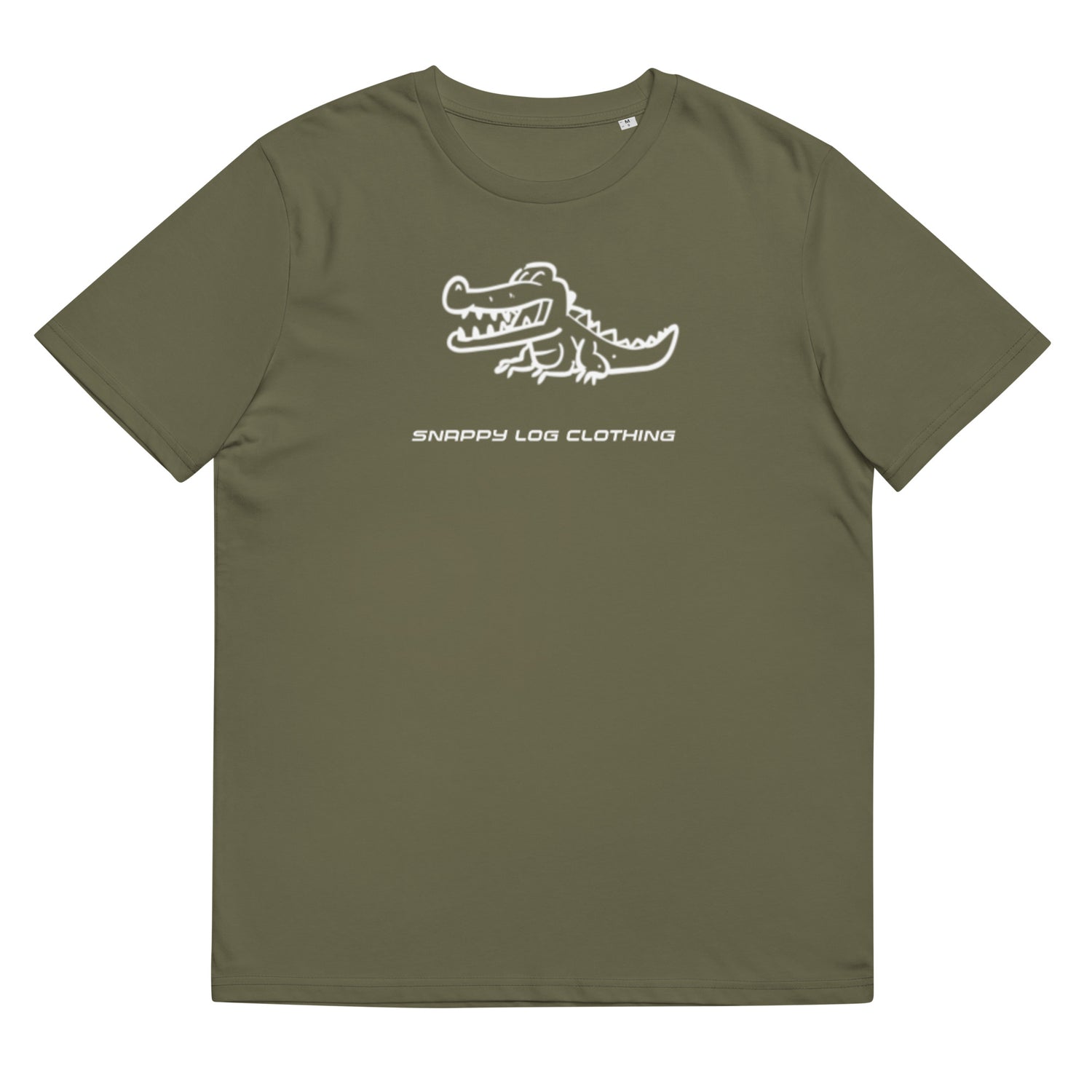 Snappy - Unisex organic cotton t-shirt (White Snappy)