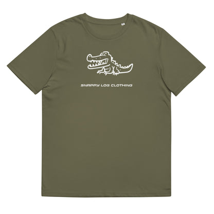 Snappy - Unisex organic cotton t-shirt (White Snappy)