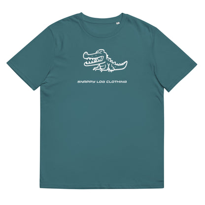 Snappy - Unisex organic cotton t-shirt (White Snappy)