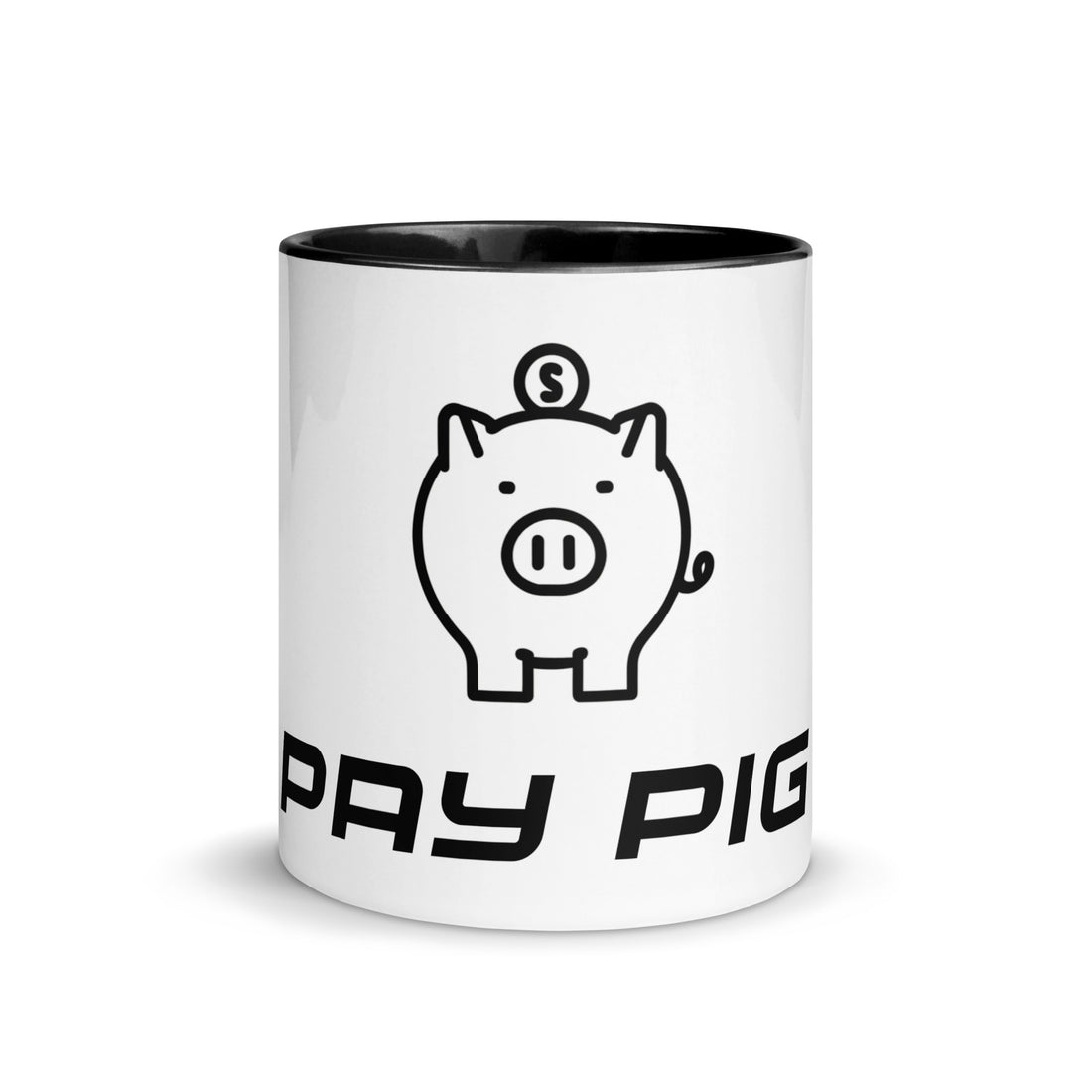 Pay Pig - Mug with Color Inside